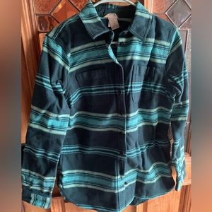 Duluth Trading Women’s Flannel Shirt Jacket